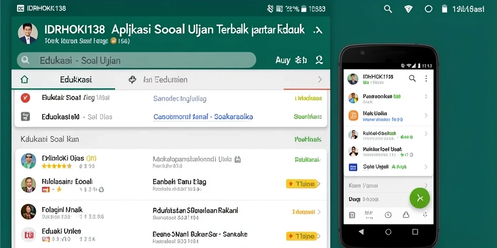 Tampilan antarmuka pengguna aplikasi IDRHOKI138 yang intuitif.